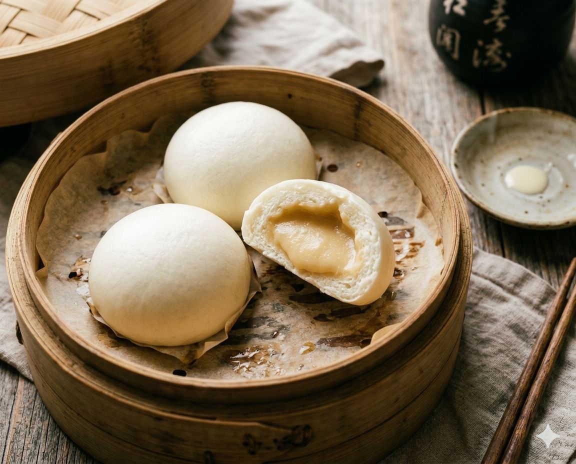 Milk Custard Buns